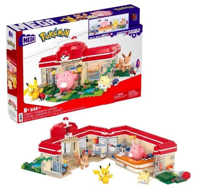 Klocki Pokémon Leśne Centrum