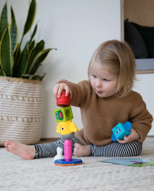 Magnetyczna konstrukcja SmartMax Mój pierwszy totem - 8 elementów