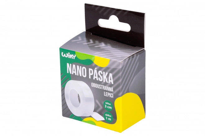 Dwustronna taśma klejąca nano, 1m x 3cm