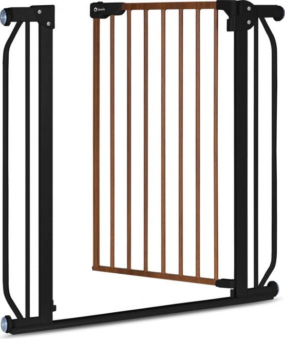 LIONELO Barierka ochronna Truus Slim Czarny Naturalny Węglowy