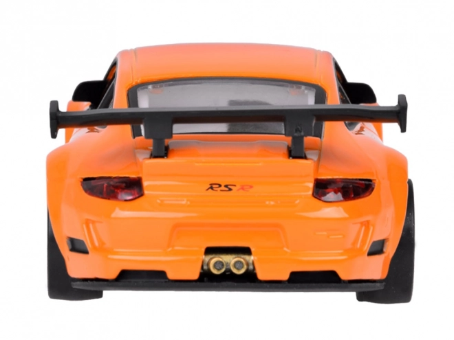 Metalowy model Porsche 911 GT3 RSR 1:32 ze światłem i dźwiękiem