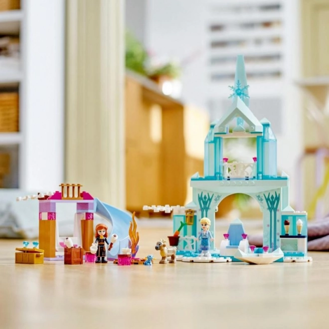 LEGO Disney Księżniczka 43238 Elsa i zamek z Krainy Lodu
