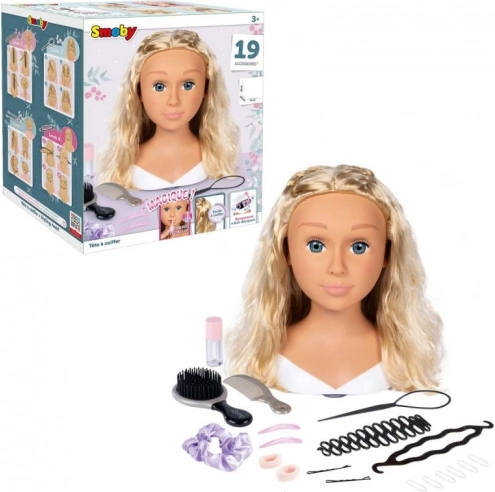 My Beauty głowa do czesania Blond