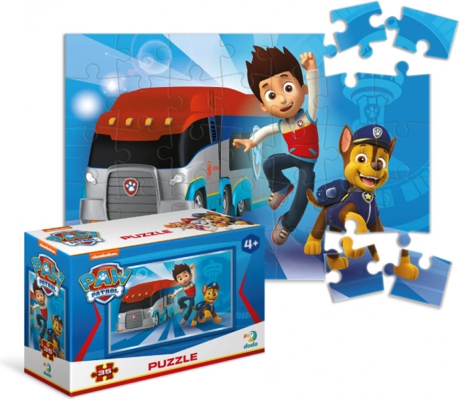 DODO Puzzle Psi Patrol: Ryder i Chase 35 elementów