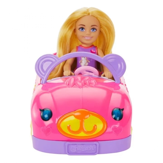 Chelsea i jej kabriolet misia - Barbie