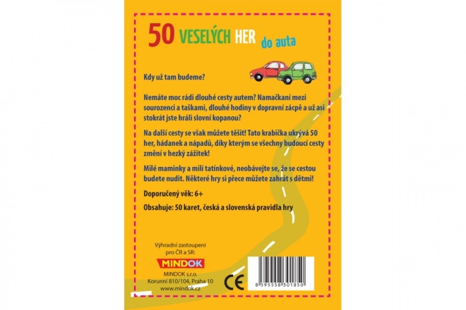 50 zabawnych gier do samochodu