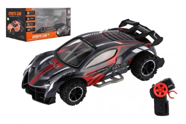RC sportowy samochód 2,4GHz szaro-turkusowy 20cm – Szaro-czerwony