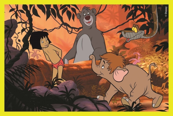 CLEMENTONI Obrazkowe kostki Disney klasyka, 6 kostek