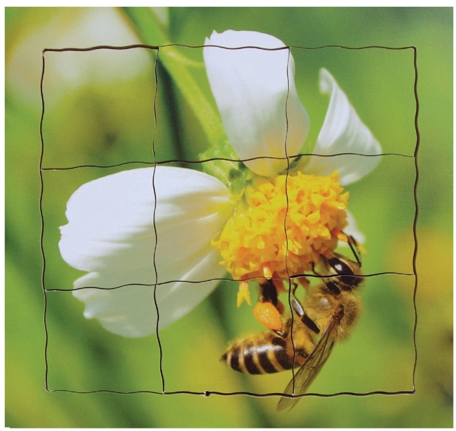 Just Jigsaws 600 Pszczoła – drewniane warstwowe puzzle