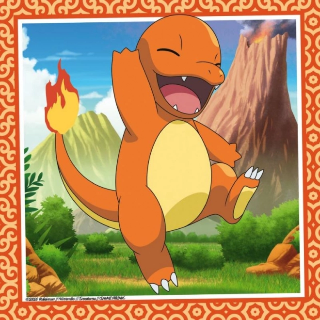 Puzzle Ravensburger Pokémon 3x49 elementów
