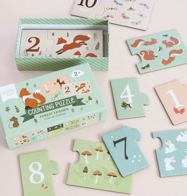A Little Lovely Company Układające puzzle