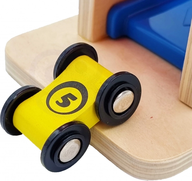 Tooky Toy Kolorowa zjeżdżalnia dla aut