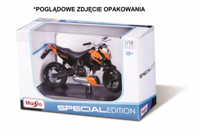 Model motocykla Suzuki GSX-R600 ze stojakiem 1/18