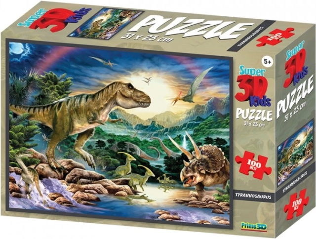 Puzzle Tyrannosaurus 3D 100 elementów