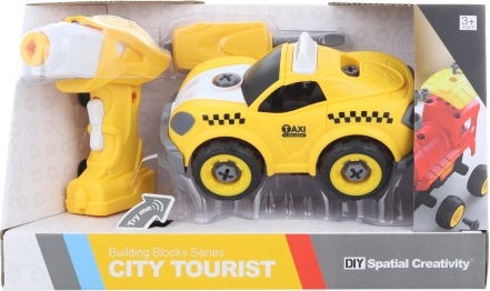 Wkręcane RC taxi z dźwiękami i wiertarką