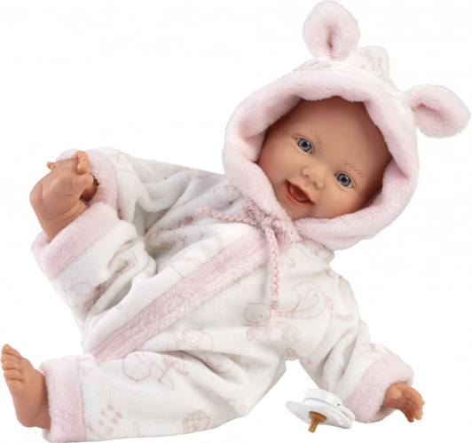 Llorens Little Baby realistyczna lalka niemowlę z miękkim materiałowym ciałem