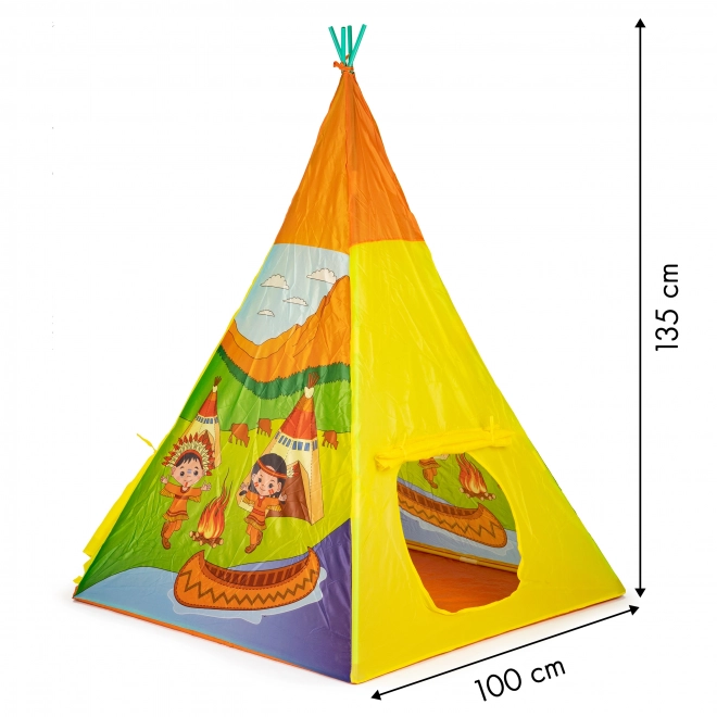 PIXINO Namiot dziecięcy do zabawy Indiańskie tipi