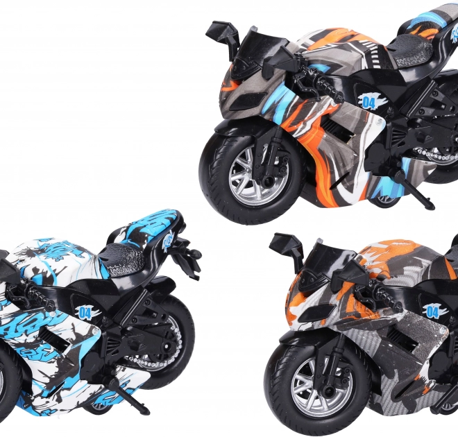 Motocykl 16 cm