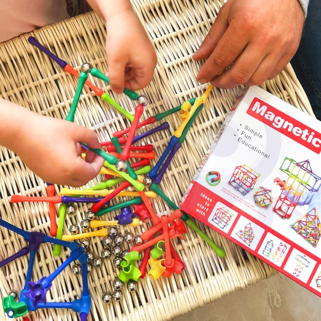 Magnetyczna układanka Woopie 110 elementów