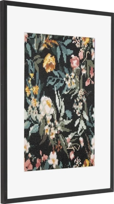 Malowanie diamentowe Kwiaty 30x40 cm