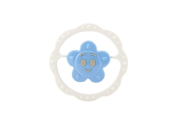 Grzechotka gwiazda plastikowa 13cm asst 4 kolory w woreczku 0m+