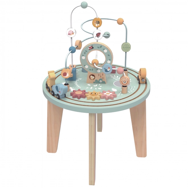 Drewniany stół Montessori z aktywnościami TOOKY TOY