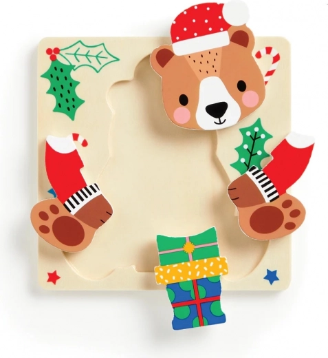 Extra solidne drewniane elementy dla małych rączek