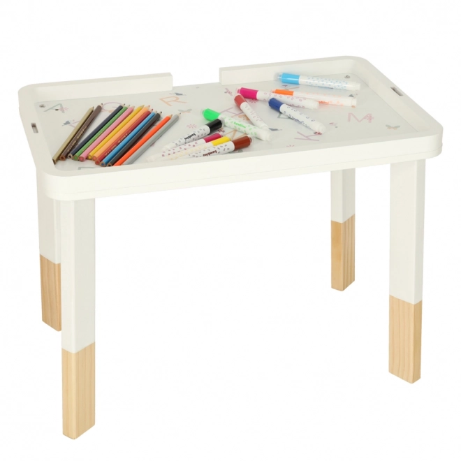 Interaktywny stół montessori Lulilo różowy