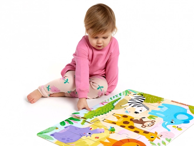 CzuCzu dzikie puzzle Sawanna