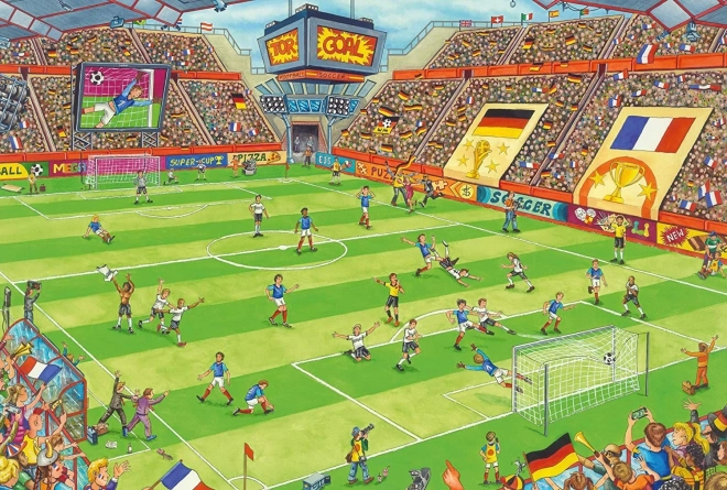 Puzzle finał piłkarski 150 elementów