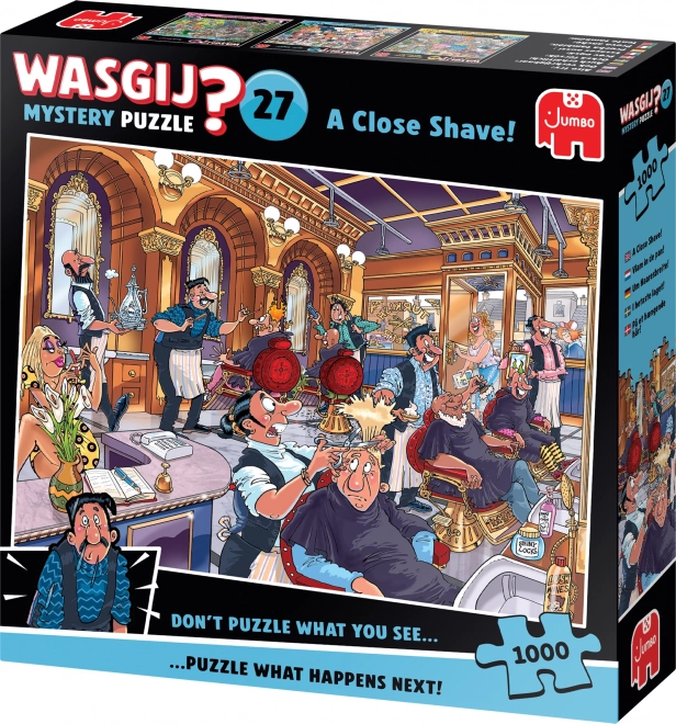 Puzzle Jumbo Wasgij Mystery 27: Dokładne Goleni 1000 Elementów