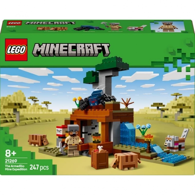 Lego Minecraft Ekspedycja do opancerzonej kopalni