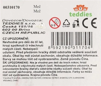Piratki plastikowy miecz 70 cm