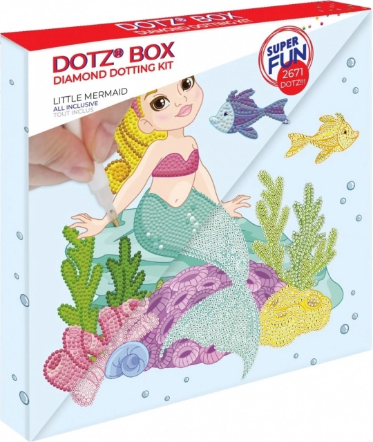Zestaw Diamond Dotz Mała syrenka