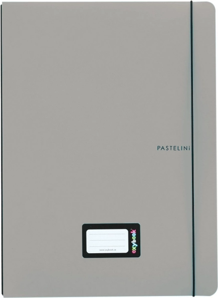 Notatnik Oxybook A5 40 kartek Pastelini szary