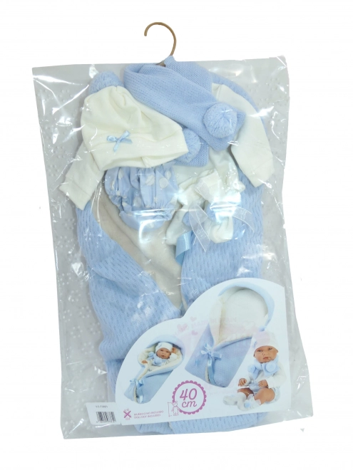 Llorens M738-61 ubranko dla lalki niemowlaka NEW BORN rozmiar 40-42 cm
