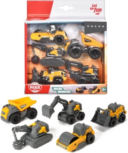 Zestaw pojazdów budowlanych, Volvo CONSTR 5-pack