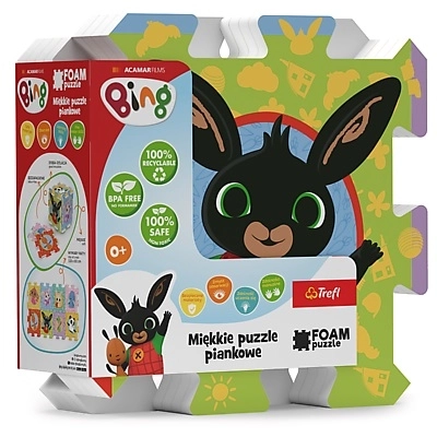 TREFL Pudełkowe puzzle Króliczek Bing i przyjaciele