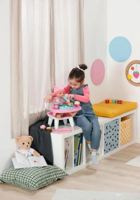 BABY born krzesełko do karmienia z efektami dźwiękowymi
