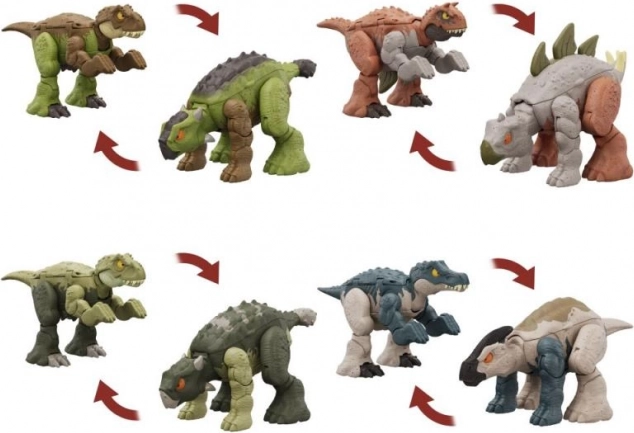 Jurajski Świat Transformujący dinozaur 2 w 1