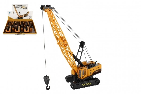 Plastowy dźwig na kołach zamachowych 26 cm