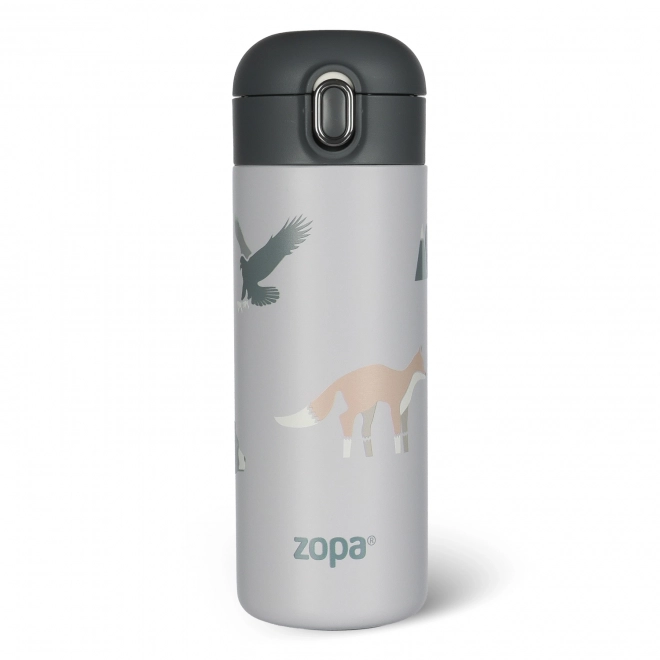 Termos na płyny ze słomką 400 ml, Góry