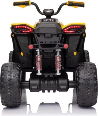 Żółty quad Fast Wheel