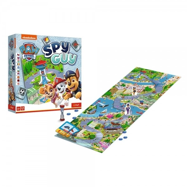 Spy Guy Lookout! Psi Patrola/Paw Patrol gra planszowa w pudełku 26x26x6cm