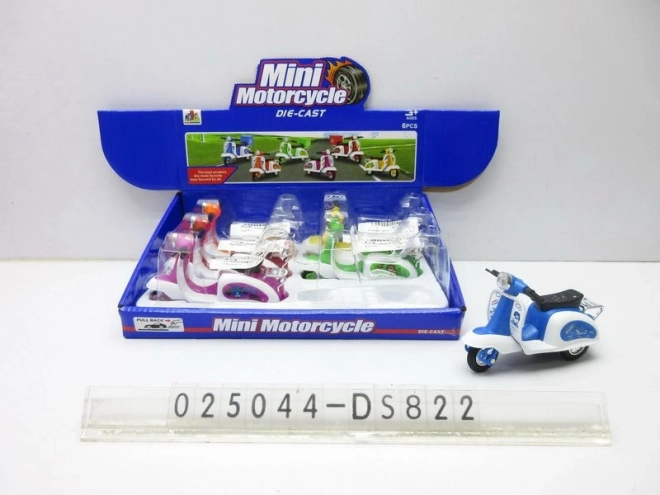 Skuter z wolnobiegami 12 cm