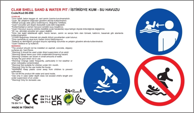 Wytrzymały plastik i bezpieczne krawędzie dla najmłodszych
