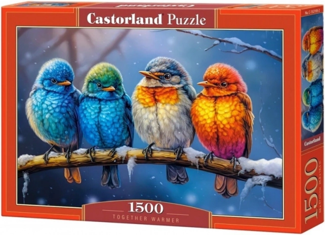 Puzzle 1500 elementów Ptaki Razem cieplej