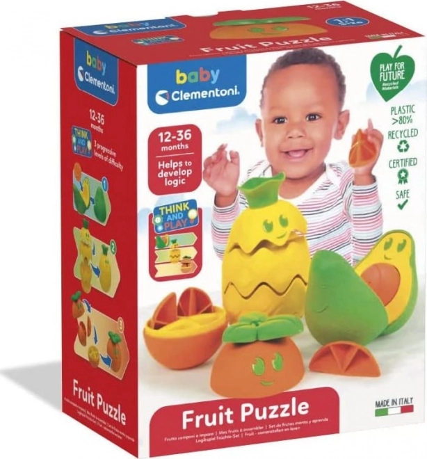 CLEMENTONI BABY Składane Owoce (Play For Future)