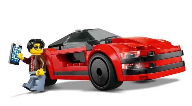Sportowy samochód LEGO City Czerwony supersamochód