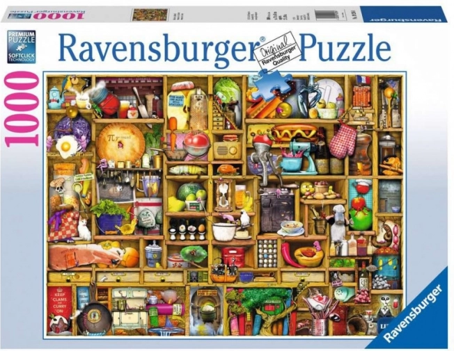 Puzzle 1000 elementów Półki w kuchni